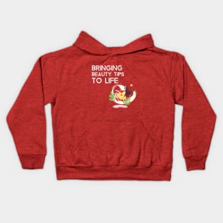 Beauty bloggers bring tips to life Kids Hoodie